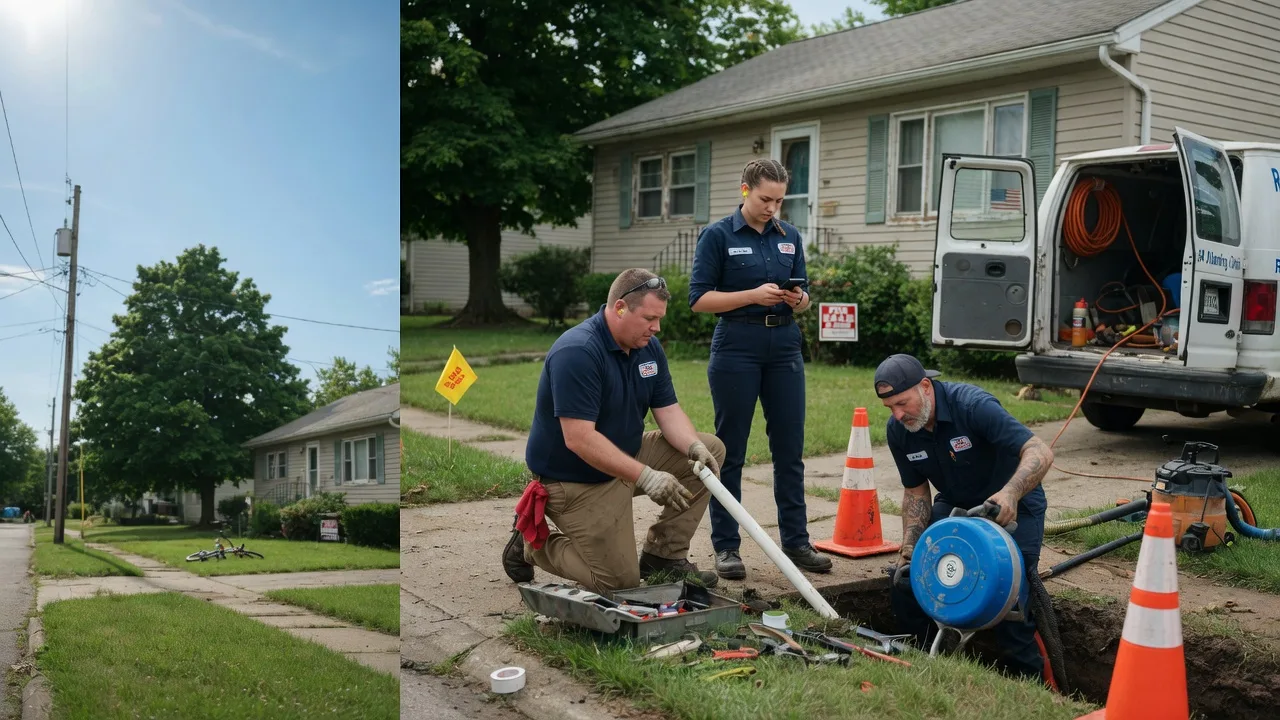 Sewer Line Repair in Kettlersville, OH near me